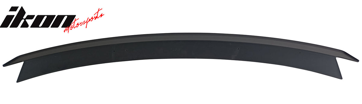 Trunk Spoiler for Ford Mustang S650 7th 2024-2026 R Style Matte Black ABS