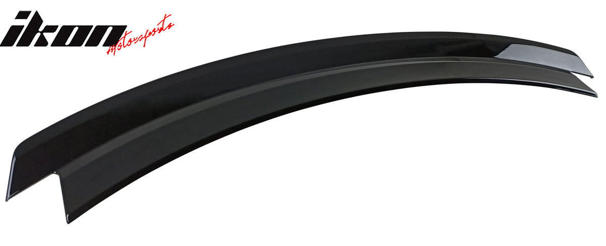 Trunk Spoiler for Ford Mustang S650 7th 2024-2026 R Style Gloss Black ABS