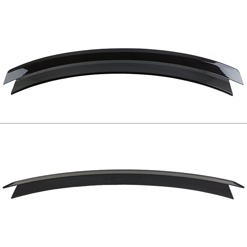 Trunk Spoiler for Ford Mustang S650 7th 2024-2026 R Style Gloss Black ABS