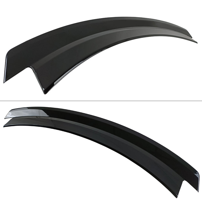 Trunk Spoiler for Ford Mustang S650 7th 2024-2026 R Style Gloss Black ABS
