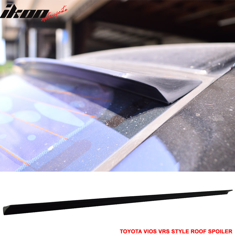2013-2016 Toyota VIOS 3RD VRS Style Rear Roof Spoiler Wing PUF