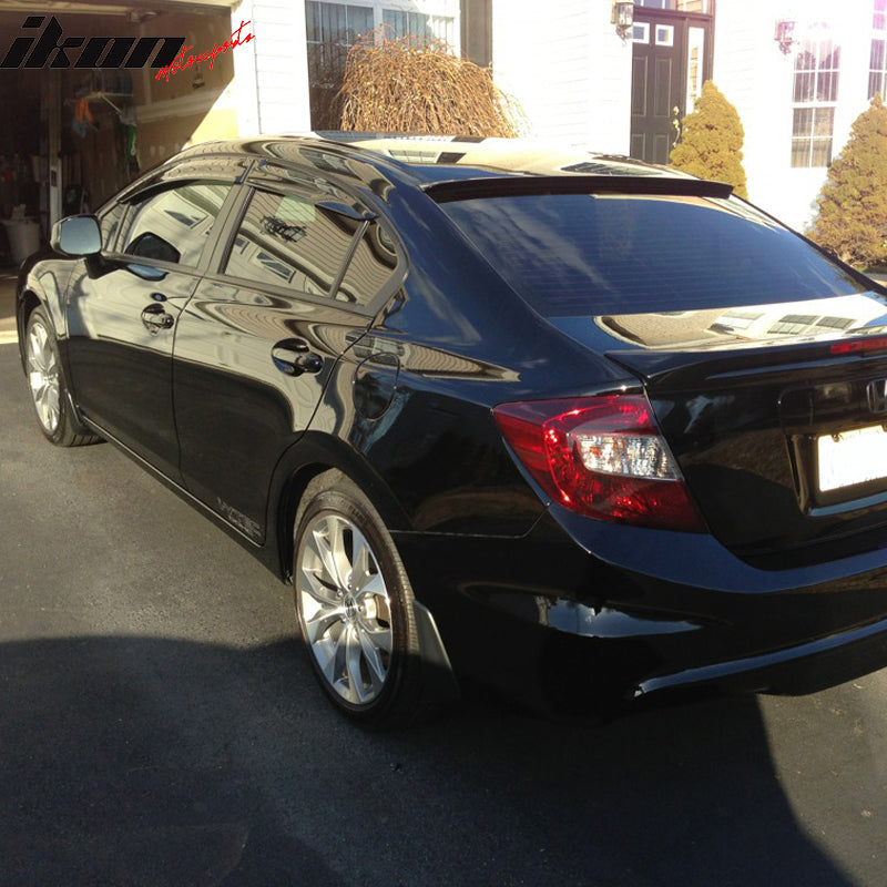 2012-2015 Honda Civic 9th Gen Window Visors