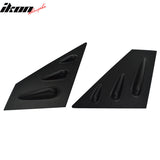 2015-2021 Subaru WRX STI Style Unpainted Window Louver ABS