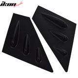 2015-2021 Subaru WRX STI Style Unpainted Window Louver ABS