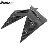 2017-2023 Tesla Model 3 Front Window Vent Carbon Fiber Louver Cover