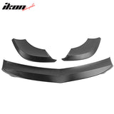 2012-2014 Benz W204 C Class GH Style 3PCS Unpainted Front Bumper Lip
