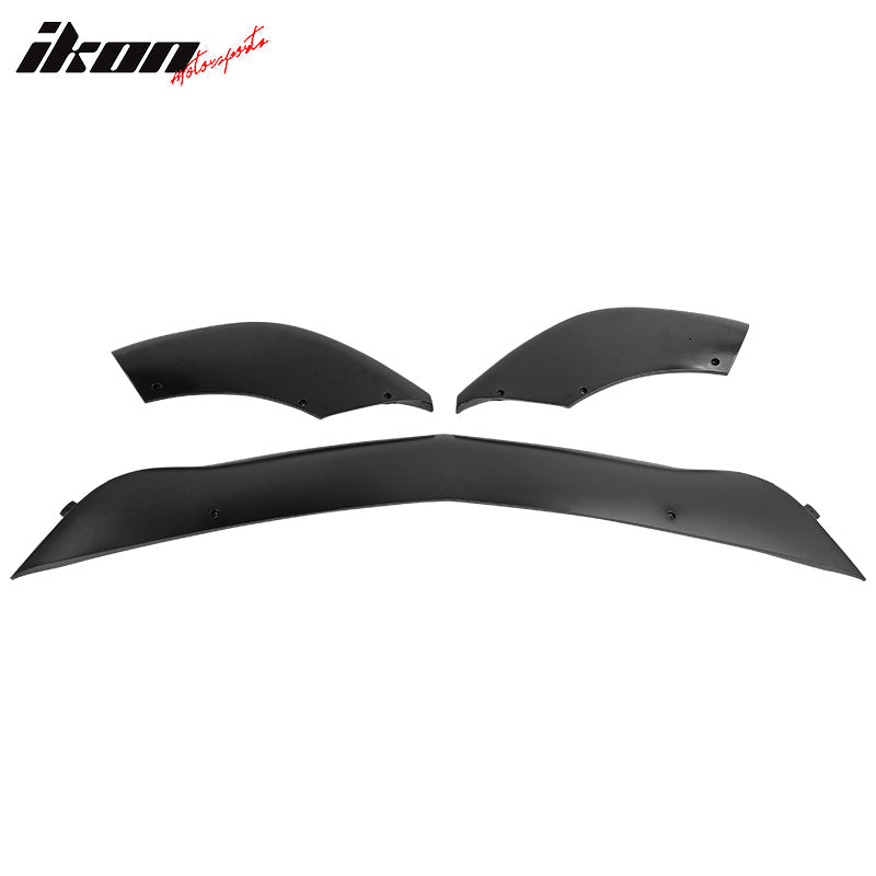 2012-2014 Benz W204 C Class GH Style 3PCS Unpainted Front Bumper Lip