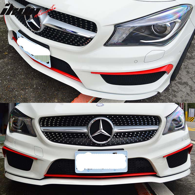 2014-2018 Benz W117 CLA-Class OE Style Unpainted Front Vent Flaps ABS