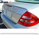 2010-2015  Mercedes Benz E-Class W212 4Dr Trunk Spoiler PU