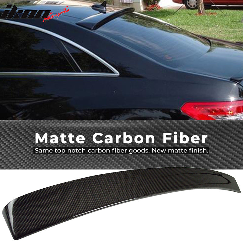 2010-2017 Benz E Class W207 C207 2DR Roof Spoiler Carbon Fiber