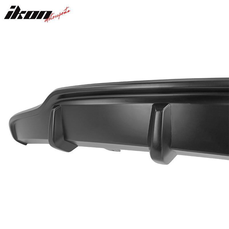 2017-2023 Tesla Model 3 V Style Unpainted Rear Bumper Diffuser ABS