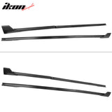 2017-2023 Tesla Model 3 V Matte Black Side Skirts Extension 6PC PP