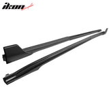 2017-2023 Tesla Model 3 V Matte Black Side Skirts Extension 6PC PP
