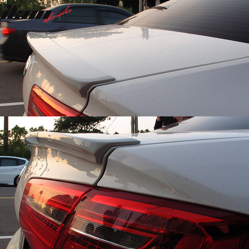 2012-2014 Audi A6 C7 Sedan 4Dr D Style Painted ABS Trunk Spoiler Wing