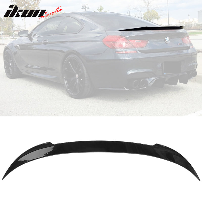 2012-2019 BMW F13 6 Series Coupe V Style Rear Trunk Spoiler Wing ABS