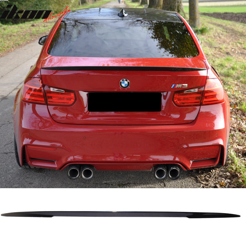 Trunk Spoiler for BMW 3 Series F30 Sedan 2012-2018 Performance Style ABS