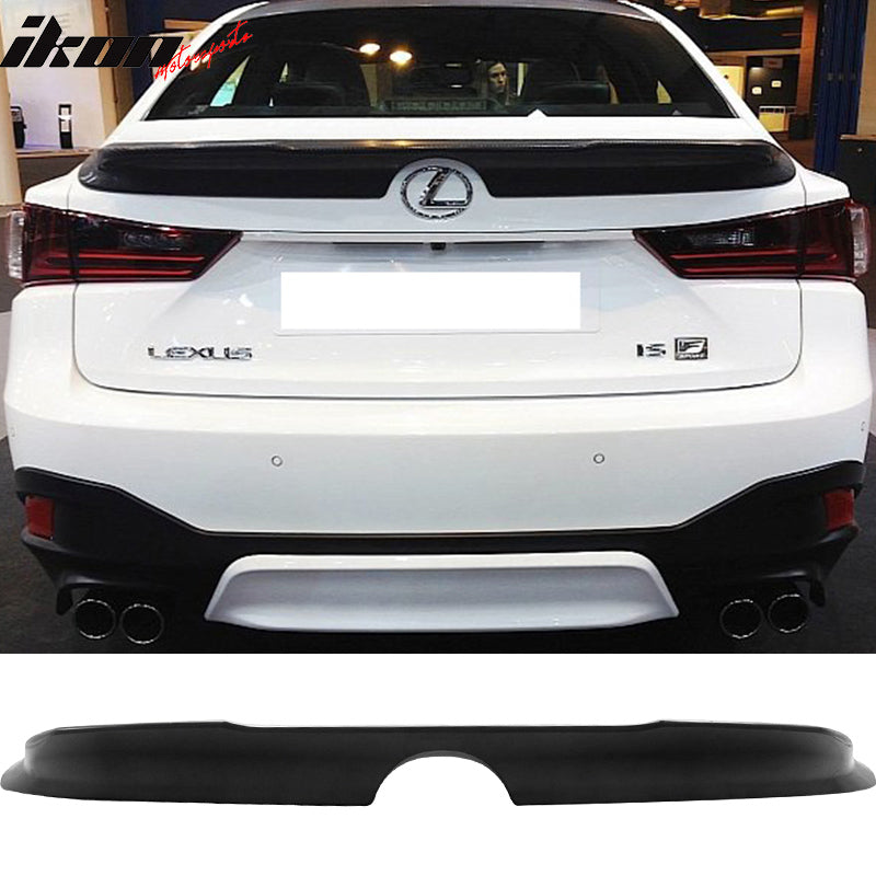 2014-2020 Lexus IS250 IS300 IS350 F Sport Rear Trunk Spoiler Wing ABS