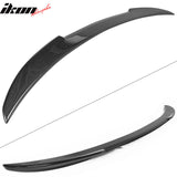 2011-2016 BMW 5-Series F10 Sedan M4 Style Carbon Fiber Trunk Spoiler