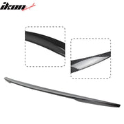 2014-2022 Infiniti Q50 Sedan 4Dr P Style Carbon Fiber CF Trunk Spoiler