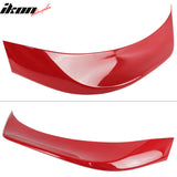 2013-2016 Scion FR-S & 2013-2020 Subaru BRZ & 2017-2020 Toyota 86 Duckbill Rear Trunk Deck Lid Spoiler Wing Lip L Style ABS Painted #M7Y Pure Red