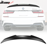 2019-2023 BMW G20 Sedan 4 Door V Style Rear Trunk Spoiler Wing ABS