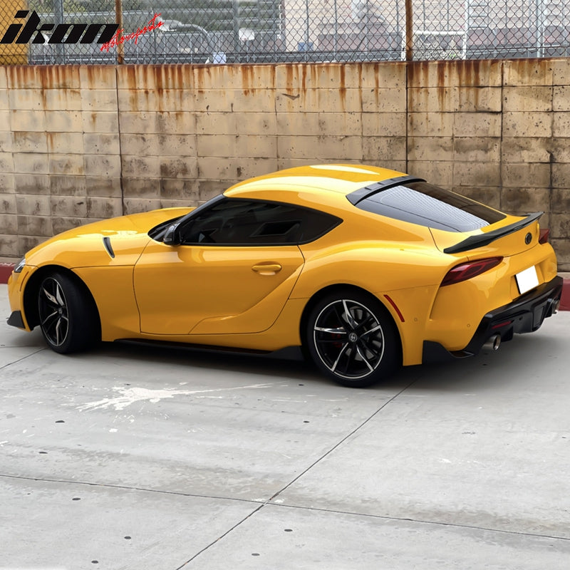 2020-2025 Toyota GR Supra 5th TRD Painted Black #202 Trunk Spoiler ABS