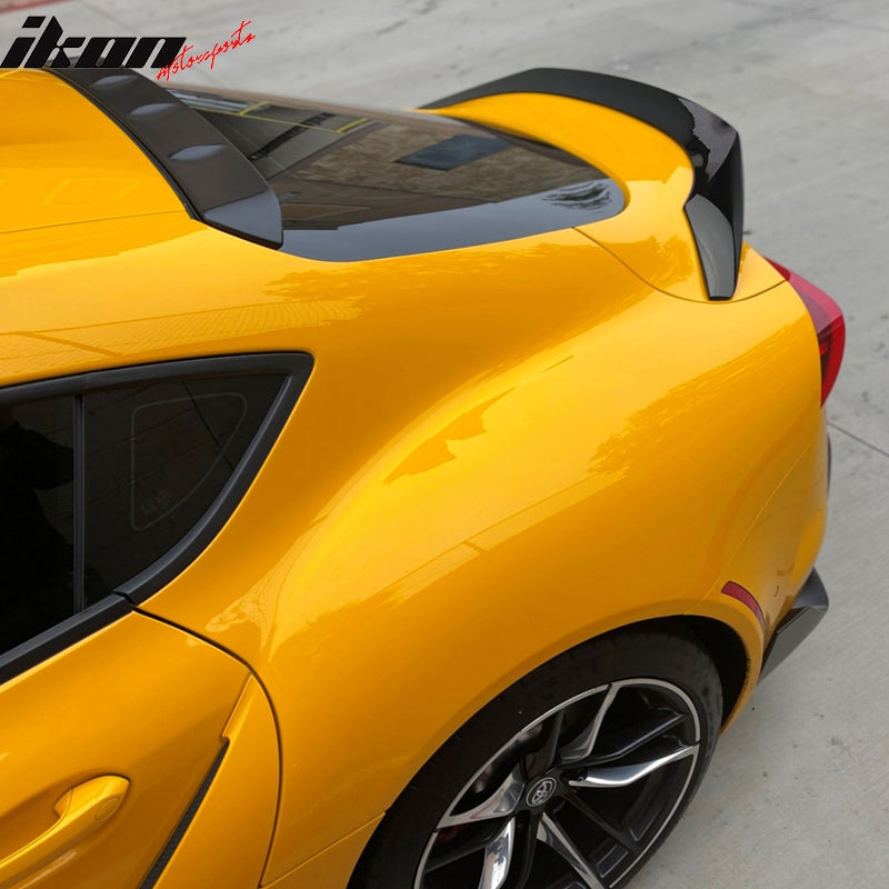 2020-2025 Toyota GR Supra 5th TRD Painted Black #202 Trunk Spoiler ABS