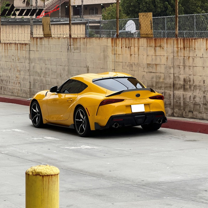 2020-2025 Toyota GR Supra 5th TRD Painted Black #202 Trunk Spoiler ABS