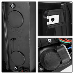 xTune Chevy C/K Series 1500/2500/3500 88-98 / GMC Sierra 88-98 / Blazer 92-94 / Jimmy 92-94 / Suburban 92-99 / Tahoe 94-99 / Cadillac Escalade 99-00 / Yukon Denali 99-00 LED Tail Lights - Chrome