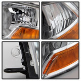POE Dodge Ram 1500/1500 09-10 Non-Quad XTune Crystal Headlights Chrome