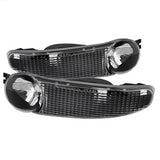 Akkon GMC Sierra 1500/Yukon/Yukon XL 1500 02-06 Black XTune Bumper Lights