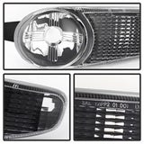 Akkon GMC Sierra 1500/Yukon/Yukon XL 1500 02-06 Black XTune Bumper Lights