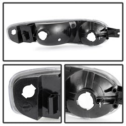 Akkon GMC Sierra 1500/Yukon/Yukon XL 1500 02-06 Black XTune Bumper Lights