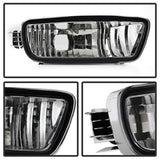 OE Toyota Tacoma 01-04 6 pcs. XTune Crystal Headlights w/Amber Corner And Side Marker Lights Chrome