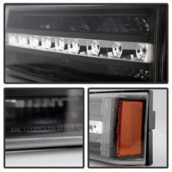 Akkon Chevrolet Avalanche 1500/Avalanche 2500/Silverado 1500/Silverado 1500 HD/Silverado 2500/Silverado 2500 HD/Silverado 3500 02-06 Will Not Work w/Body Cladding Models XTune LED Bumper Lights Black