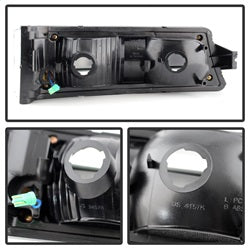 Akkon Chevrolet Avalanche 1500/Avalanche 2500/Silverado 1500/Silverado 1500 HD/Silverado 2500/Silverado 2500 HD/Silverado 3500 02-06 Will Not Work w/Body Cladding Models XTune LED Bumper Lights Chrome