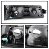 Akkon Chevrolet Avalanche 1500/Avalanche 2500/Silverado 1500/Silverado 1500 HD/Silverado 2500/Silverado 2500 HD/Silverado 3500 02-06 Will Not Work w/Body Cladding Models XTune LED Bumper Lights Chrome