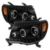 xTune Toyota Tacoma 05-11 Black XTune Halo Projector Headlights