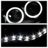xTune Toyota Tacoma 05-11 Black XTune Halo Projector Headlights