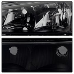 xTune Chevrolet Silverado 1500/Silverado 1500 Classic/Silverado 1500 HD/Silverado 1500 HD Classic/Silverado 2500/Silverado 2500 HD/Silverado 3500 03-06 Black Smoke XTune Crystal Headlights/Bumper Lights