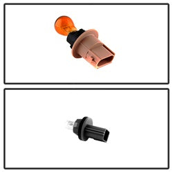 POE Ford F-150 04-08 Amber/Black Smoked XTune Crystal Headlights
