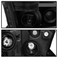 xTune Toyota Sequoia/Tundra 08-13 Black Smoke XTune LED Light Bar Projector Headlights