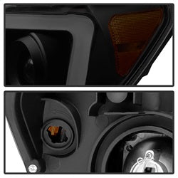 xTune Toyota Sequoia/Tundra 08-13 Black Smoke XTune LED Light Bar Projector Headlights