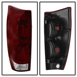xTune Chevrolet Avalanche 1500/Avalanche 2500 02-06 OEM XTune LED Tail Lights Red Smoke