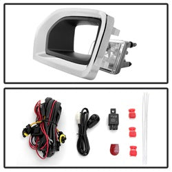 Spyder GMC Yukon/Yukon XL 15-17 w/Cover And Switch OEM Fog Lights Clear