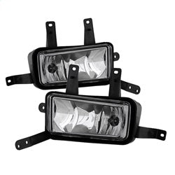Spyder Chevrolet Suburban 1500/Tahoe 15-17 w/Chrome Trim Cover And Switch OEM Fog Lights Clear