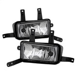Spyder Chevrolet Suburban 1500/Tahoe 15-17 w/Chrome Trim Cover And Switch OEM Fog Lights Clear