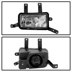 Spyder Chevrolet Suburban 1500/Tahoe 15-17 w/Chrome Trim Cover And Switch OEM Fog Lights Clear