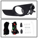 Spyder Nissan Altima 13-15 w/Switch Daytime DRL LED Running Fog Lights Clear