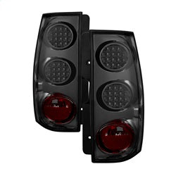 Akkon Chevrolet Suburban 1500/Suburban 2500/Tahoe/Yukon/Yukon XL 1500/Yukon XL 2500 07-14 Black Housing XTune LED Tail Lights Smoked Lens